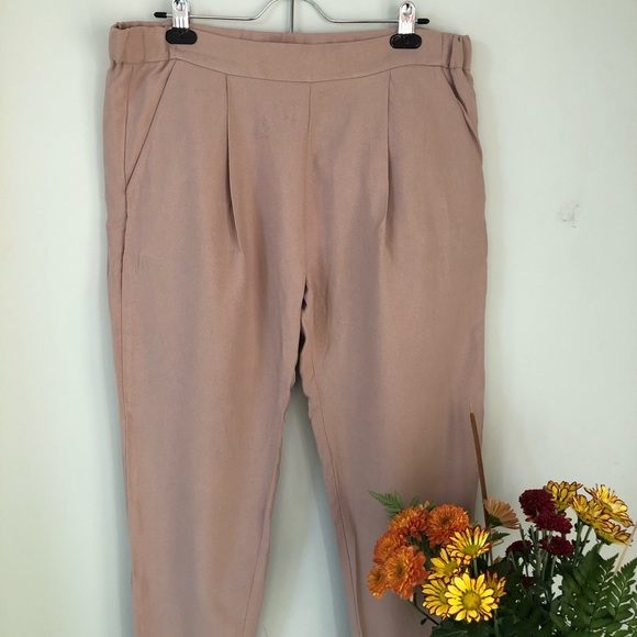 All Saints blush pleated pants - Picture 4 of 5
